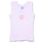 Girls' Vest - Sporty Cotton Vest